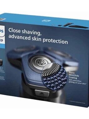 Philips Electric Shaver - Blue and Silver
